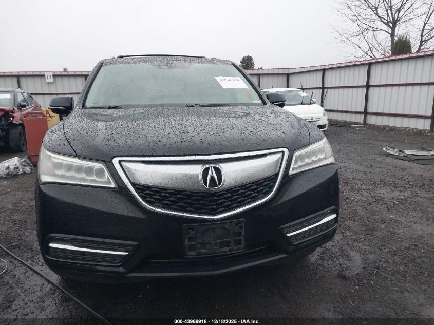 2014 Acura Mdx Technology Package VIN: 5FRYD4H41EB027107 Lot: 43969918