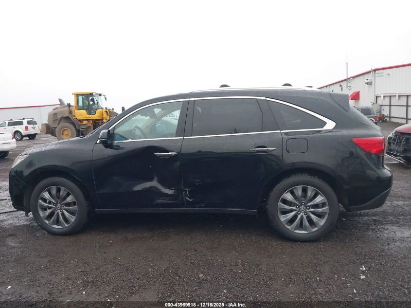 2014 Acura Mdx Technology Package VIN: 5FRYD4H41EB027107 Lot: 43969918