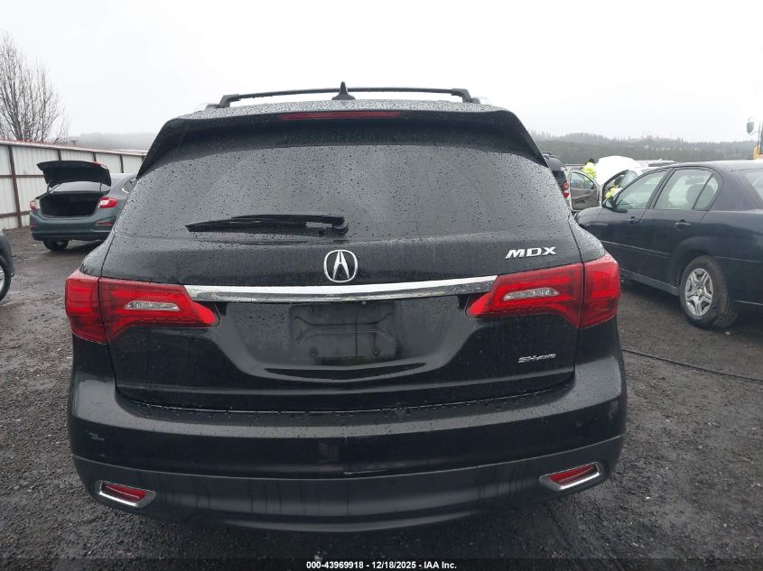 2014 Acura Mdx Technology Package VIN: 5FRYD4H41EB027107 Lot: 43969918