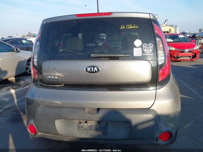 2015 Kia Soul + VIN: KNDJP3A54F7193233 Lot: 43969922