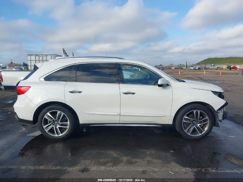 2017 Acura Mdx Advance Package VIN: 5FRYD4H82HB002384 Lot: 43969929