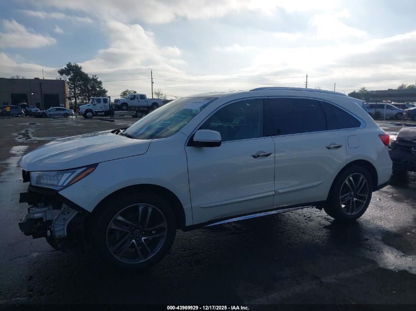 2017 Acura Mdx Advance Package VIN: 5FRYD4H82HB002384 Lot: 43969929