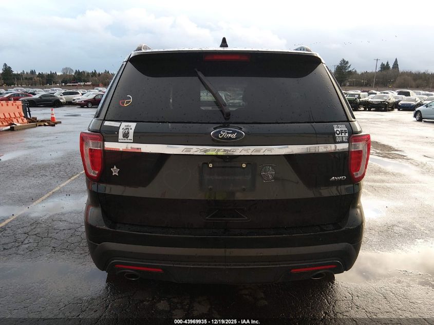 2017 Ford Explorer VIN: 1FM5K8B80HGE12872 Lot: 43969935