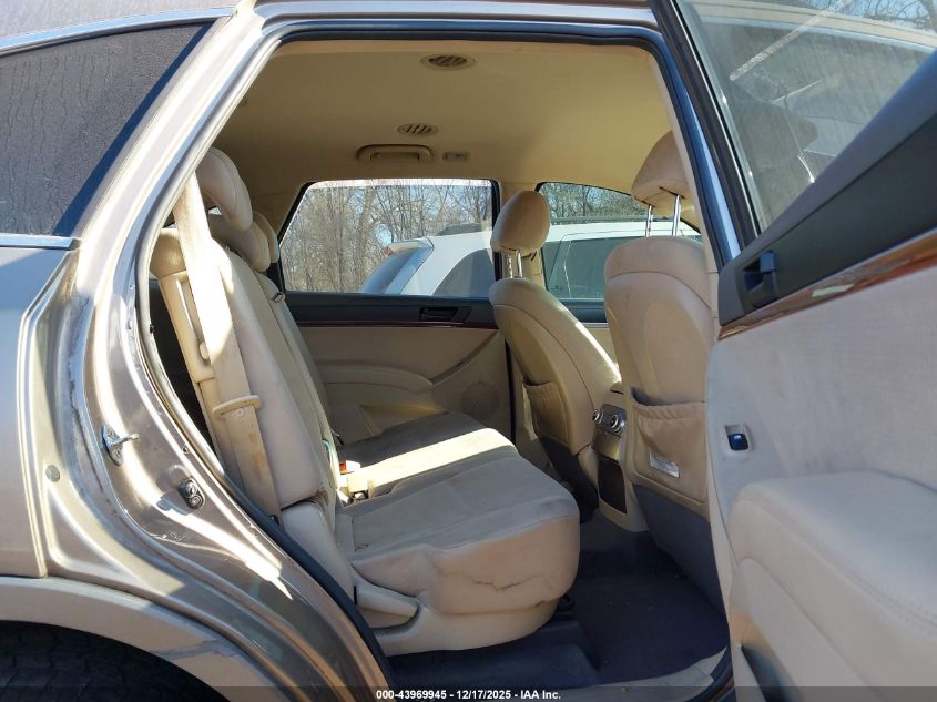 2011 Hyundai Veracruz Gls VIN: KM8NU4CC3BU147394 Lot: 43969945