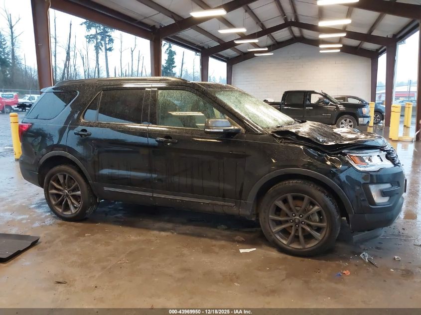 2017 Ford Explorer Xlt VIN: 1FM5K8D87HGD16069 Lot: 43969950