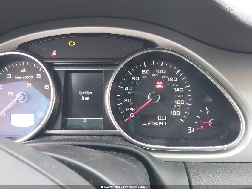 2012 Audi Q7 3.0T S Line Prestige VIN: WA1DGAFE2CD006153 Lot: 43969954