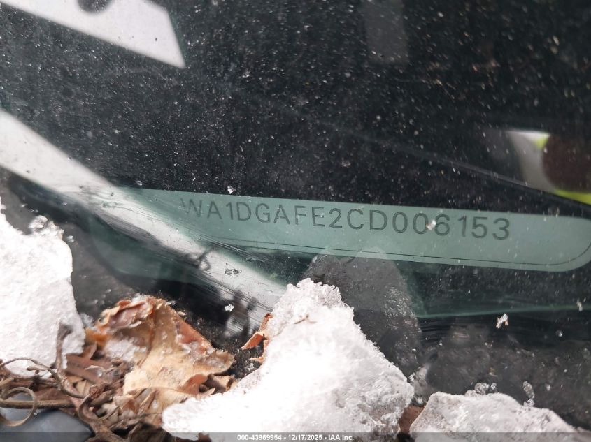 2012 Audi Q7 3.0T S Line Prestige VIN: WA1DGAFE2CD006153 Lot: 43969954