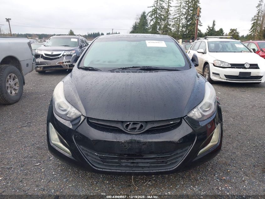 2014 Hyundai Elantra Sport VIN: KMHDH4AH1EU044963 Lot: 43969957