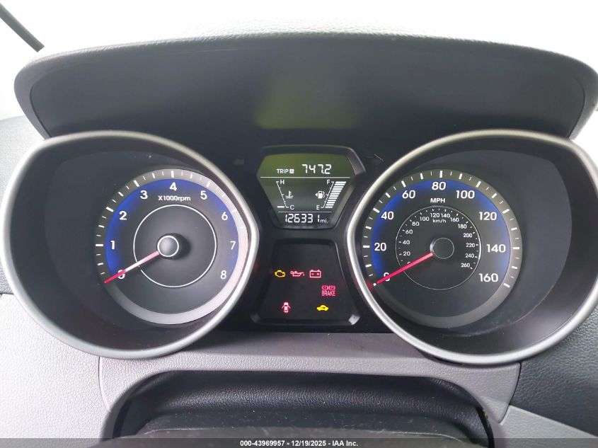 2014 Hyundai Elantra Sport VIN: KMHDH4AH1EU044963 Lot: 43969957