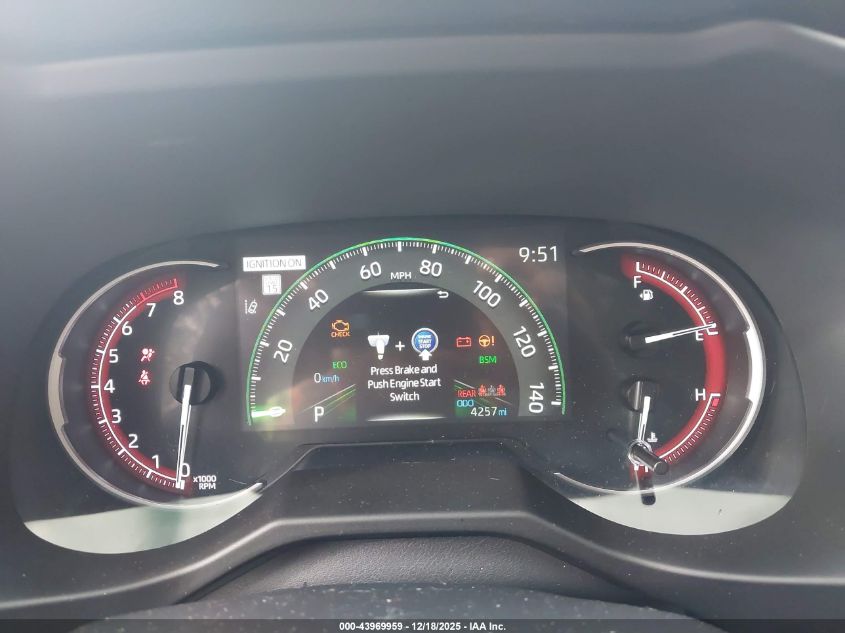 2025 Toyota Rav4 Xle VIN: 2T3W1RFV6SC353292 Lot: 43969959