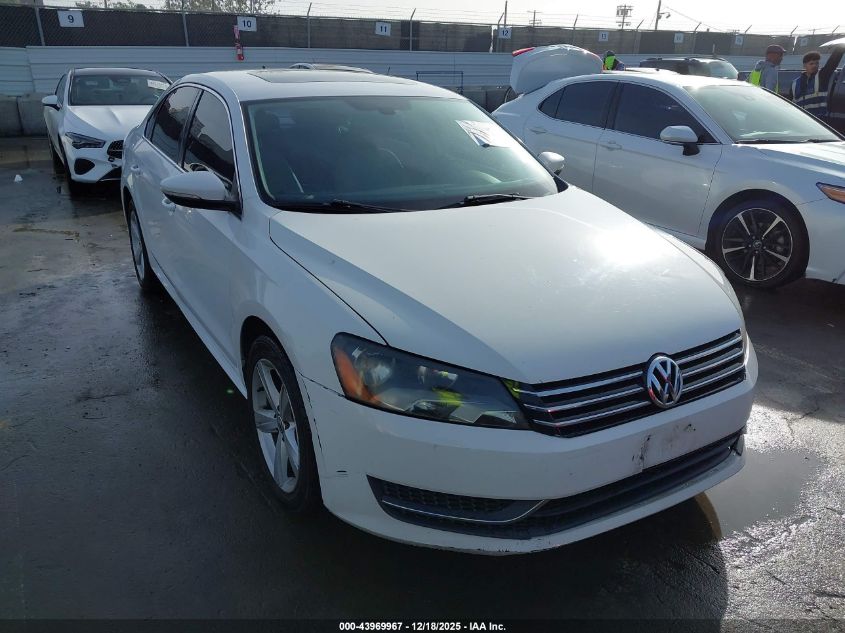 2012 Volkswagen Passat 2.5L Se VIN: 1VWBP7A35CC042329 Lot: 43969967