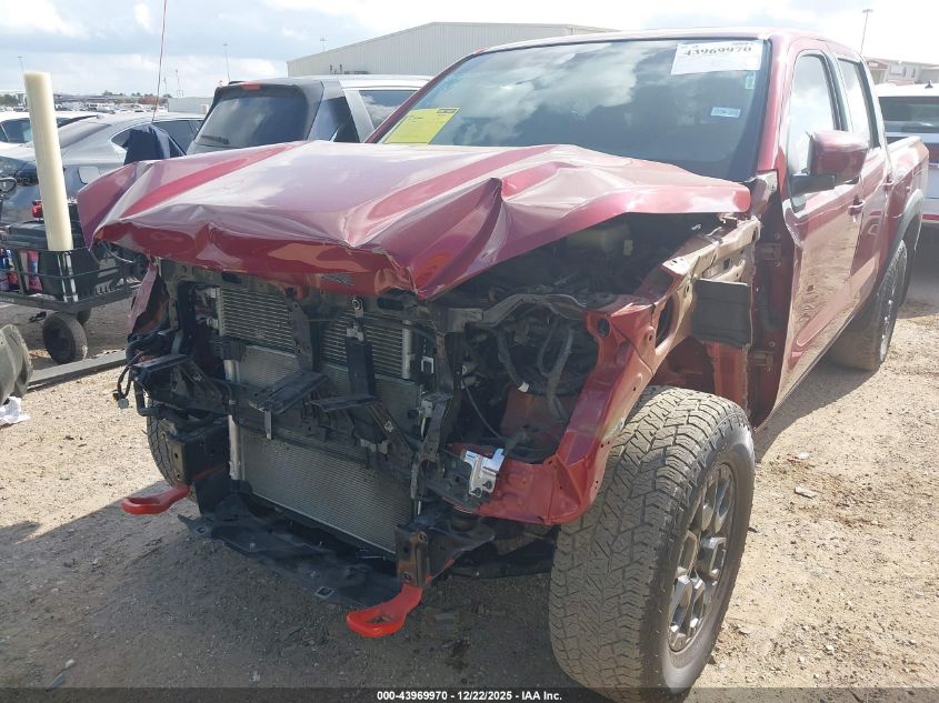 2024 Nissan Frontier Pro-4X 4X4 VIN: 1N6ED1EK8RN610977 Lot: 43969970