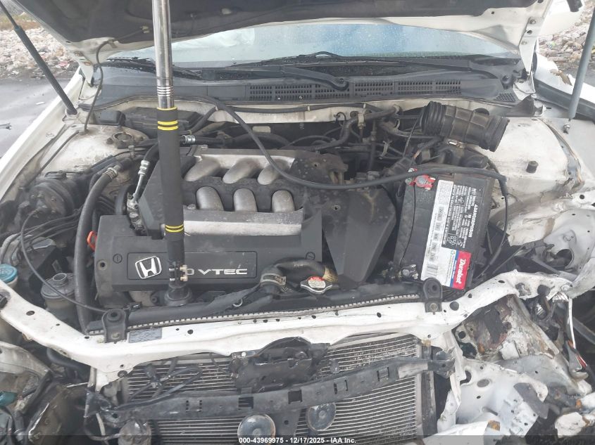 2002 Honda Accord 3.0 Ex VIN: 1HGCG165X2A007957 Lot: 43969975