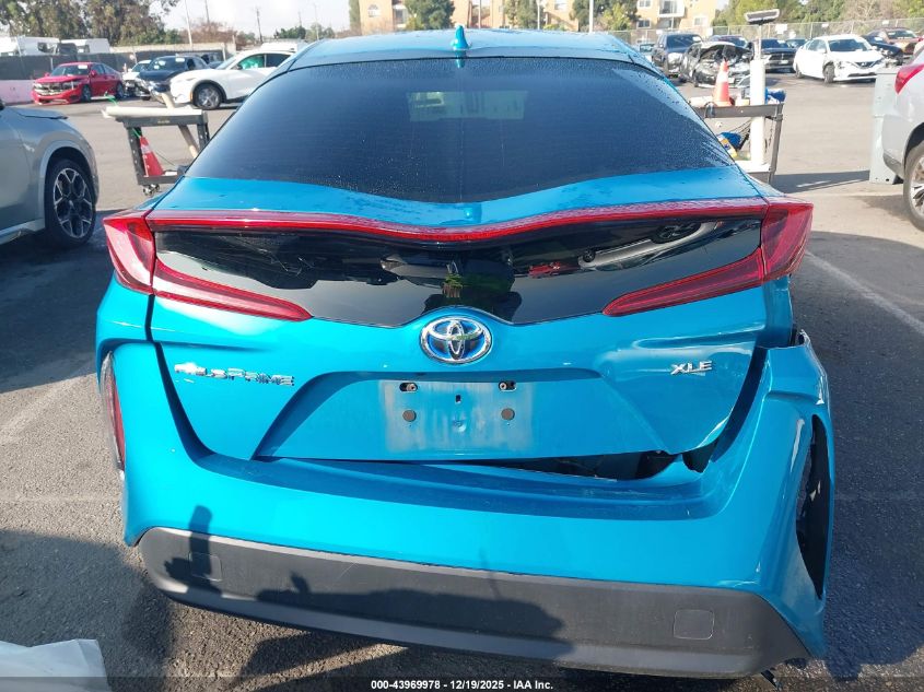 2022 Toyota Prius Prime Xle VIN: JTDKAMFP6N3207886 Lot: 43969978