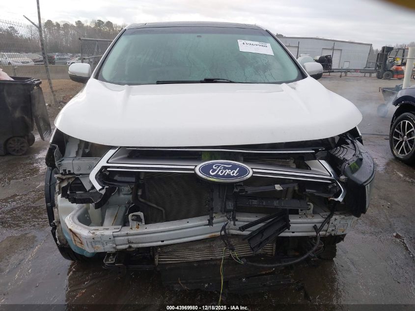 2017 Ford Edge Sel VIN: 2FMPK4J98HBB09115 Lot: 43969980