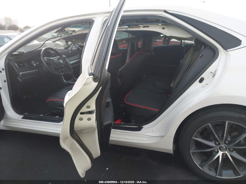 2015 Toyota Camry Xse VIN: 4T1BF1FKXFU912962 Lot: 43969984