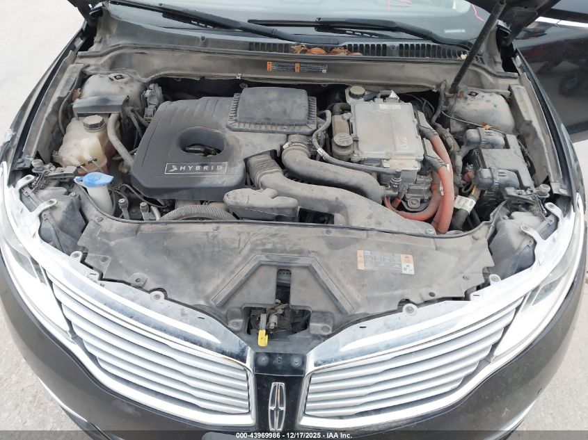 2013 Lincoln Mkz Hybrid VIN: 3LN6L2LU8DR805760 Lot: 43969986