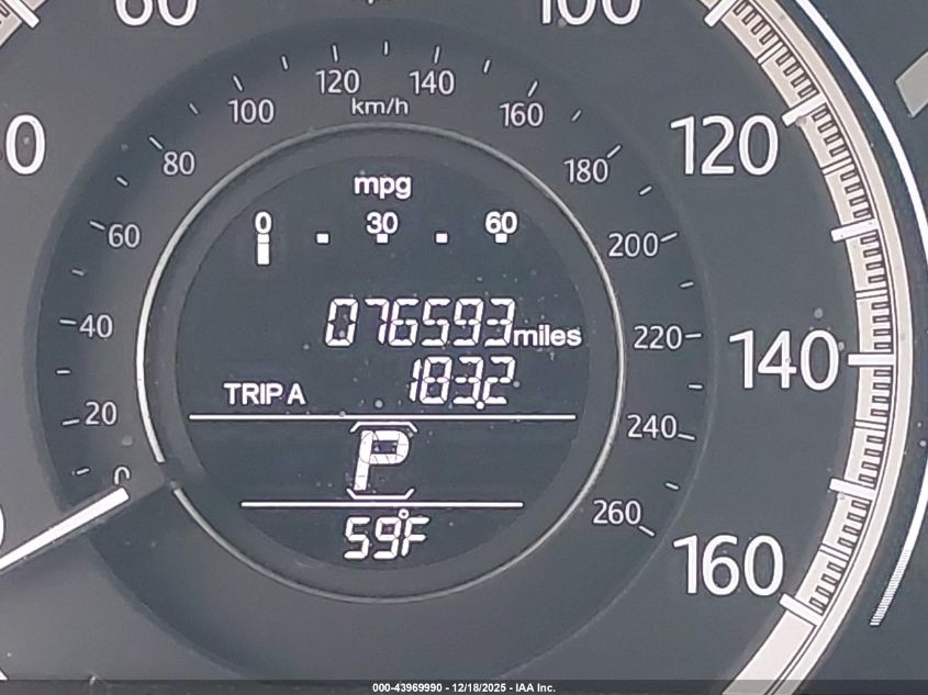 2013 Honda Accord Ex VIN: 1HGCR2F74DA023172 Lot: 43969990