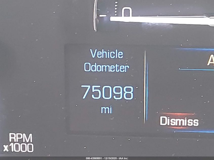 2017 Cadillac Xt5 Luxury VIN: 1GYKNBRS1HZ101575 Lot: 43969991