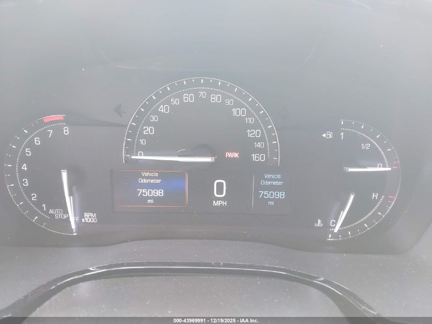 2017 Cadillac Xt5 Luxury VIN: 1GYKNBRS1HZ101575 Lot: 43969991