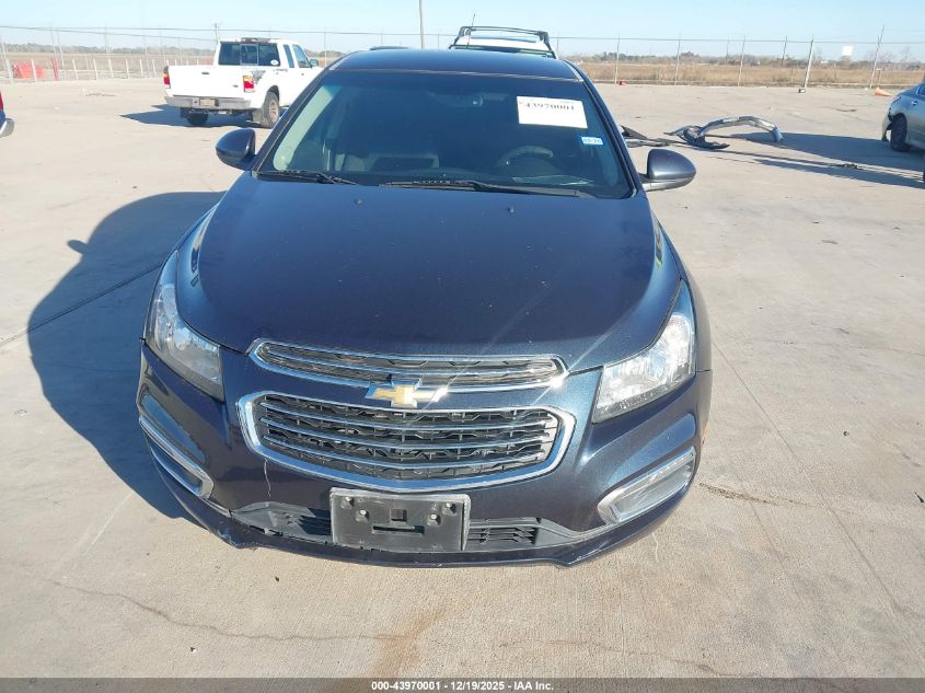 2016 Chevrolet Cruze Limited 1Lt Auto VIN: 1G1PE5SBXG7225970 Lot: 43970001