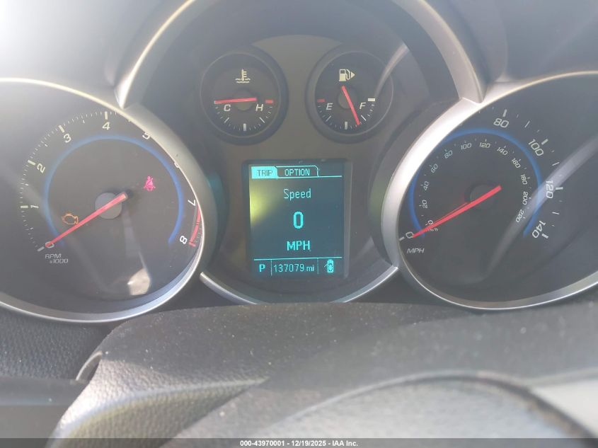 2016 Chevrolet Cruze Limited 1Lt Auto VIN: 1G1PE5SBXG7225970 Lot: 43970001