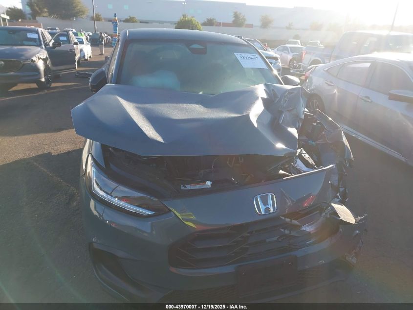 2026 Honda Hr-V 2Wd Sport VIN: 3CZRZ1H5XTM721733 Lot: 43970007