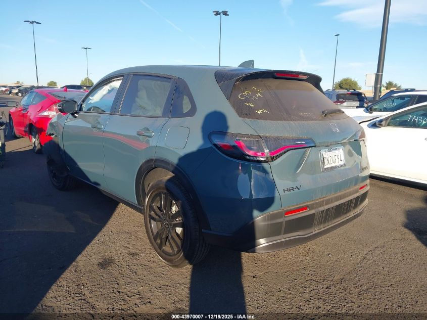 2026 Honda Hr-V 2Wd Sport VIN: 3CZRZ1H5XTM721733 Lot: 43970007