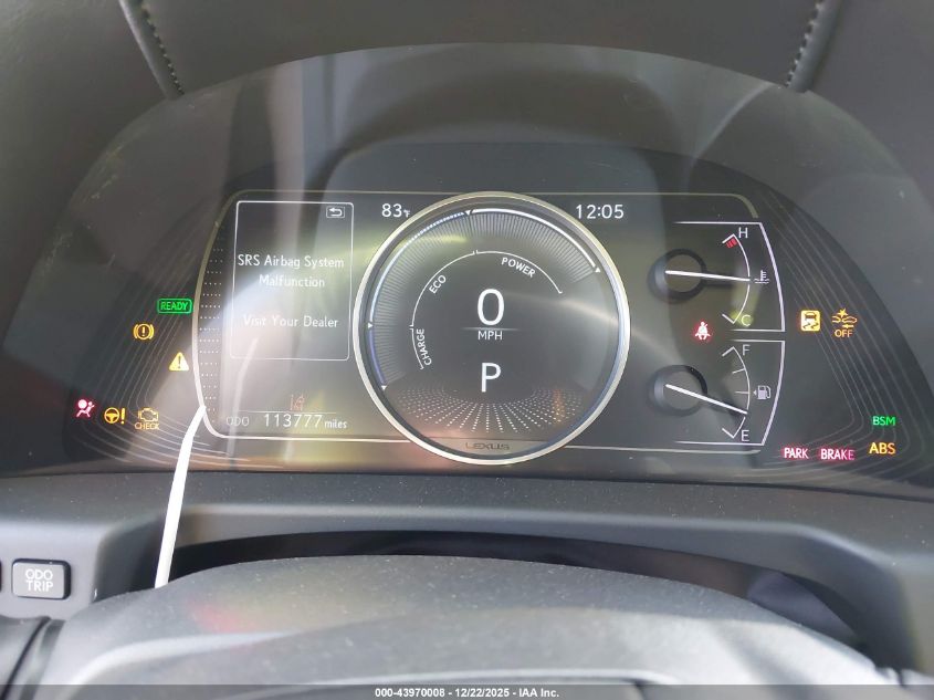 2020 Lexus Es 300H VIN: 58AD21B15LU008460 Lot: 43970008