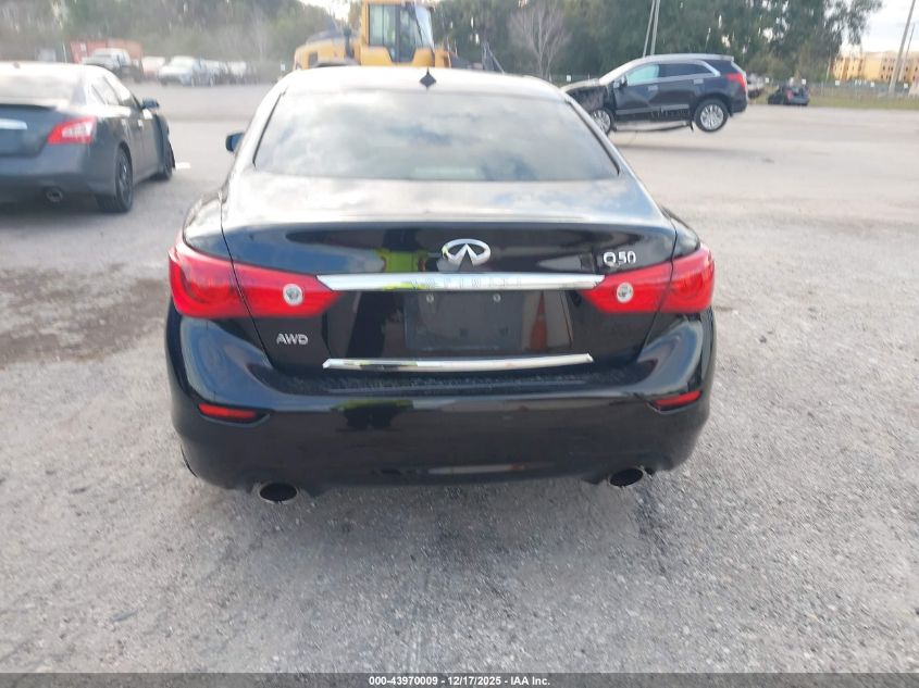 2015 Infiniti Q50 Premium VIN: JN1BV7AR3FM417763 Lot: 43970009