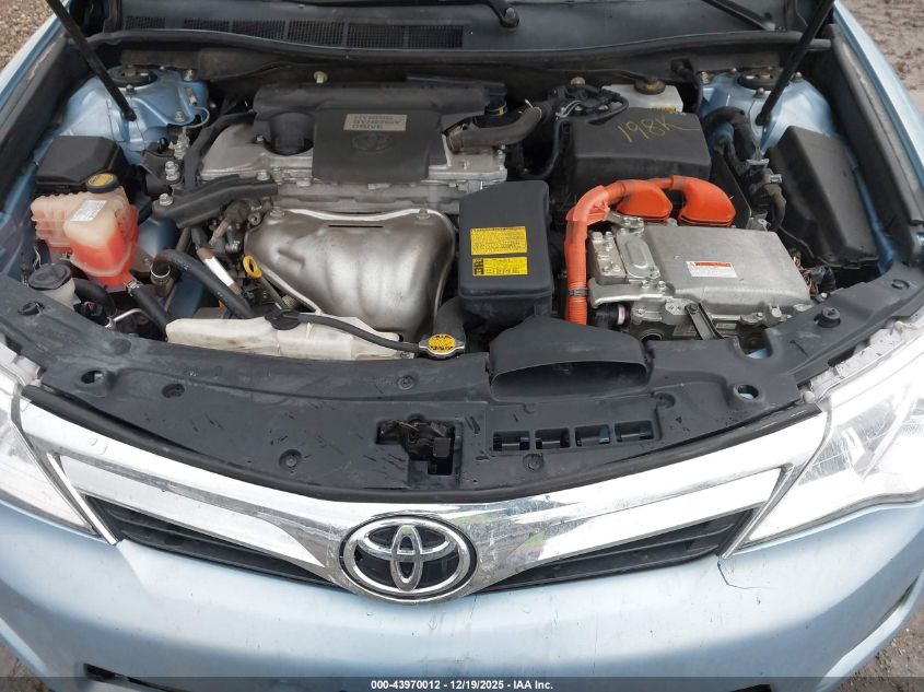 2012 Toyota Camry Hybrid Le VIN: 4T1BD1FK1CU022318 Lot: 43970012