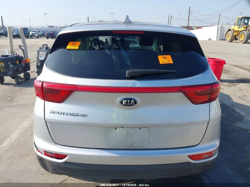 2018 Kia Sportage Lx VIN: KNDPM3AC3J7454314 Lot: 43970017
