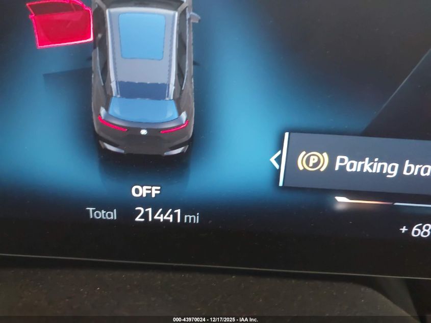 2025 BMW Ix xDrive50 VIN: WB523CF04SCS50377 Lot: 43970024