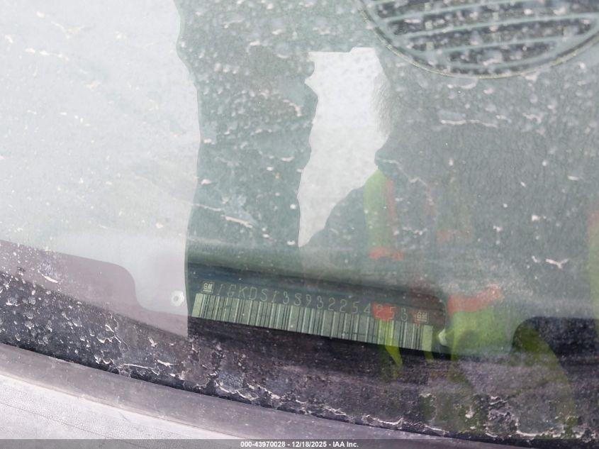 2003 GMC Envoy Sle VIN: 1GKDS13S932254253 Lot: 43970028