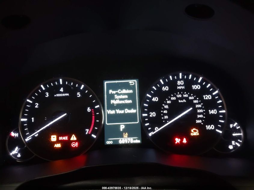 2018 Lexus Es 350 VIN: 58ABK1GG7JU112479 Lot: 43970035