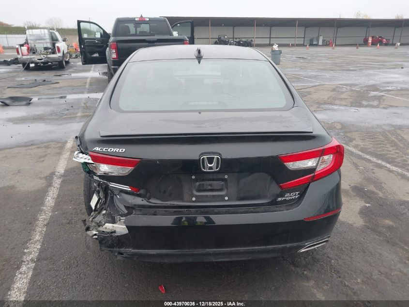 2022 Honda Accord Sport 2.0T VIN: 1HGCV2F33NA006308 Lot: 43970036