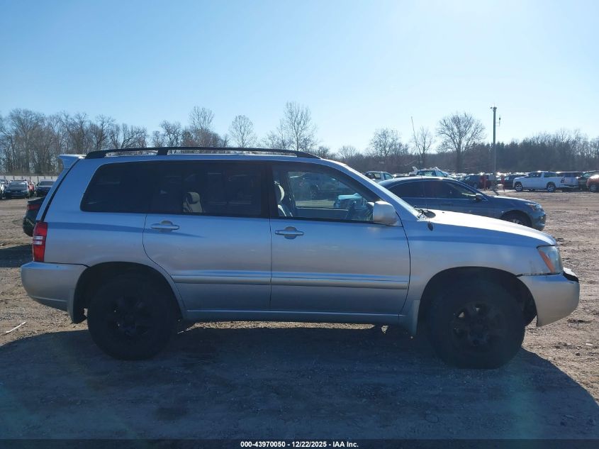 2002 Toyota Highlander V6 VIN: JTEHF21A820084667 Lot: 43970050