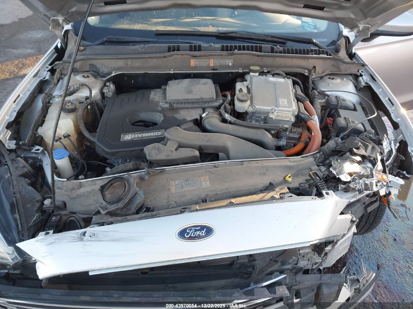 2019 Ford Fusion Hybrid Se VIN: 3FA6P0LUXKR242081 Lot: 43970054