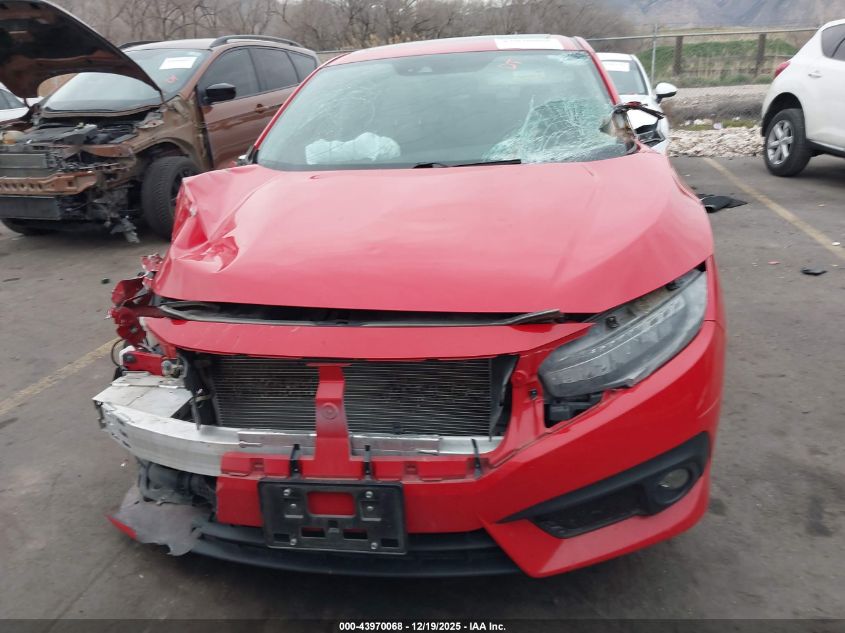 2017 Honda Civic Touring VIN: 2HGFC1F95HH652859 Lot: 43970068