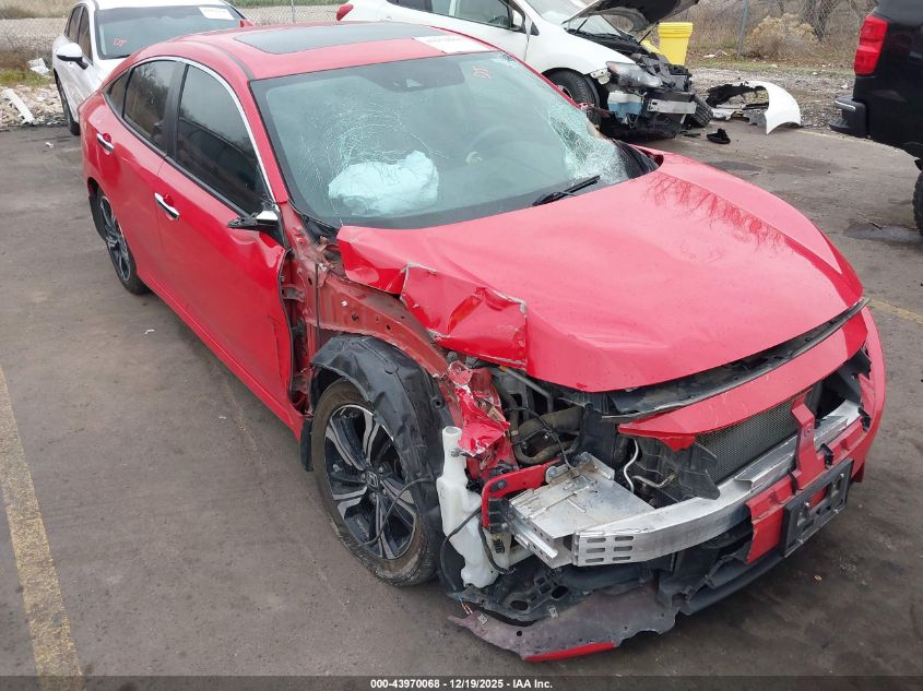 2017 Honda Civic Touring VIN: 2HGFC1F95HH652859 Lot: 43970068