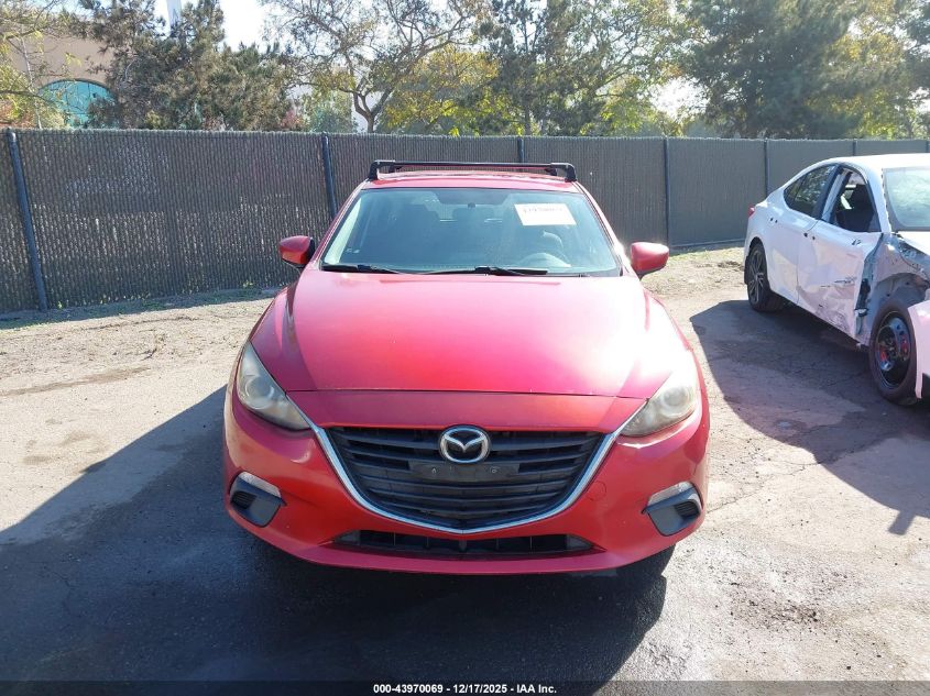 2014 Mazda Mazda3 I Touring VIN: JM1BM1L71E1140605 Lot: 43970069