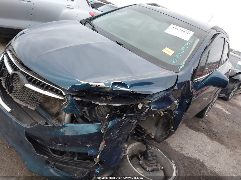 2020 Buick Encore Fwd Preferred VIN: KL4CJASB7LB046345 Lot: 43970070
