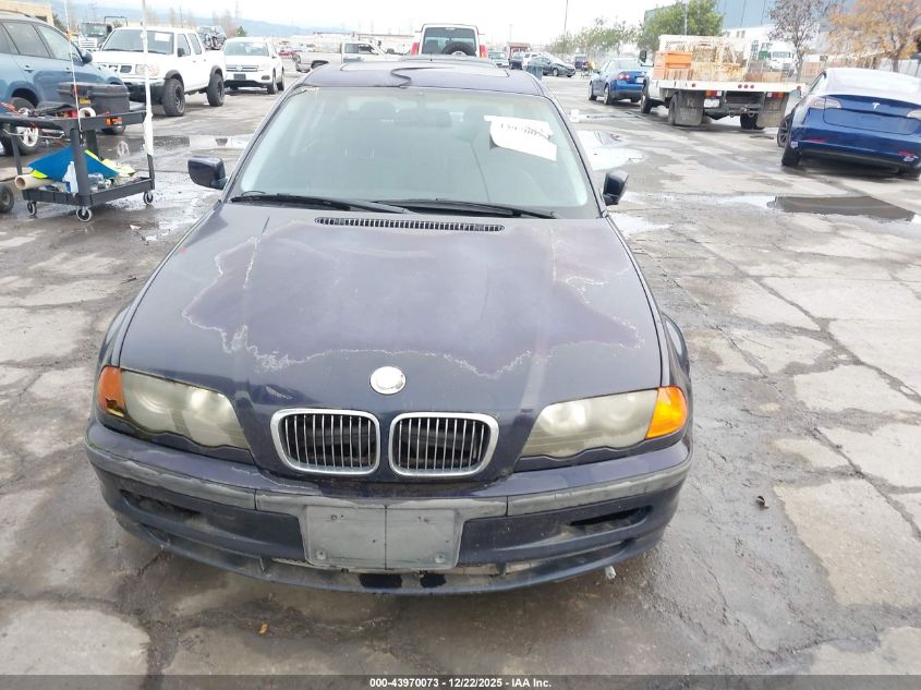 2000 BMW 328I VIN: WBAAM5342YEJ41782 Lot: 43970073