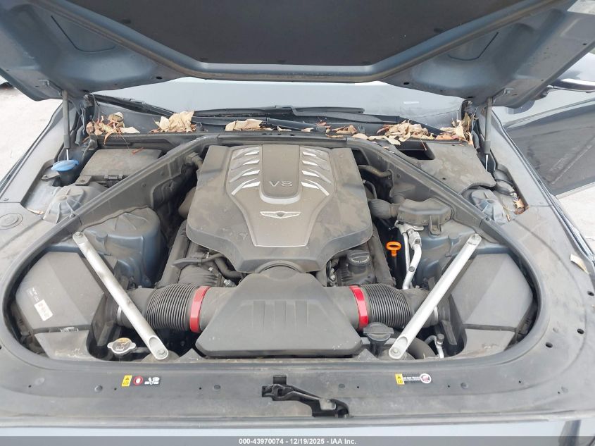 2017 Genesis G90 5.0 Ultimate VIN: KMHG54JH5HU025035 Lot: 43970074