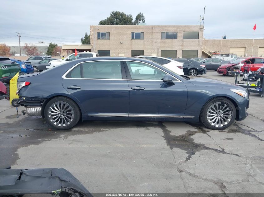 2017 Genesis G90 5.0 Ultimate VIN: KMHG54JH5HU025035 Lot: 43970074