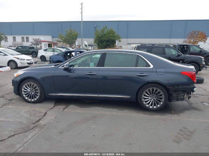 2017 Genesis G90 5.0 Ultimate VIN: KMHG54JH5HU025035 Lot: 43970074