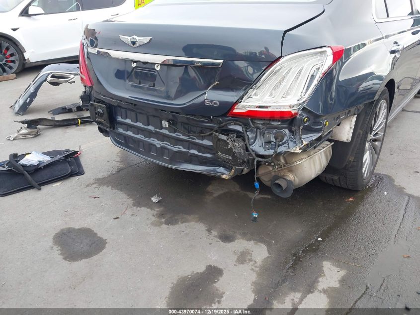 2017 Genesis G90 5.0 Ultimate VIN: KMHG54JH5HU025035 Lot: 43970074