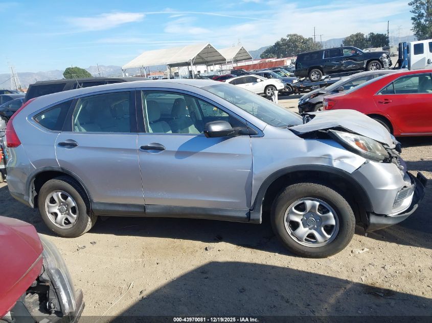 2016 Honda Cr-V Lx VIN: 3CZRM3H30GG705988 Lot: 43970081