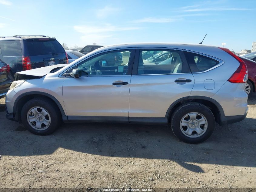 2016 Honda Cr-V Lx VIN: 3CZRM3H30GG705988 Lot: 43970081