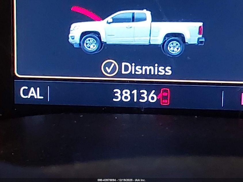 2019 Chevrolet Colorado Z71 VIN: 1GCGTDEN6K1310748 Lot: 43970094